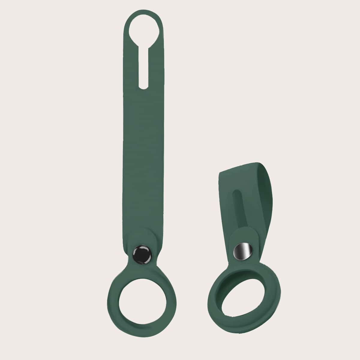 

Silicone Case & Keychain For Apple Airtag, Green