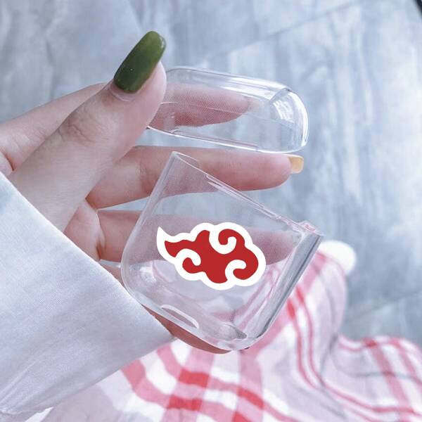 

Cloud Pattern Clear Case For Airpods
