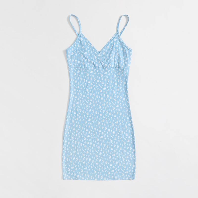 

Ditsy Floral Cami Dress, Blue