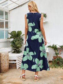 EMERY ROSE Vestido Floral Bohemio - Multicolor - Ver 2