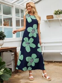 EMERY ROSE Vestido Floral Bohemio - Multicolor - Ver 3