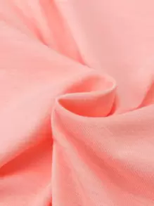 SHEIN Young Girl 3 Packs Cartoon And Letter Graphic Tee - Multicolor - View 6