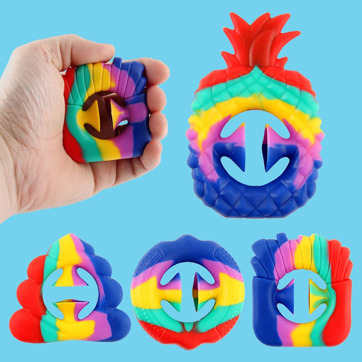

1pc Random Mini Finger Grip, Multicolor
