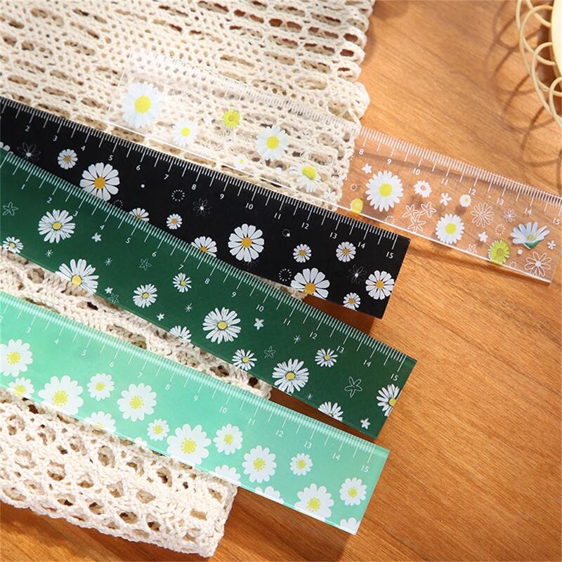 

1pc Random Daisy Ruler, Multicolor