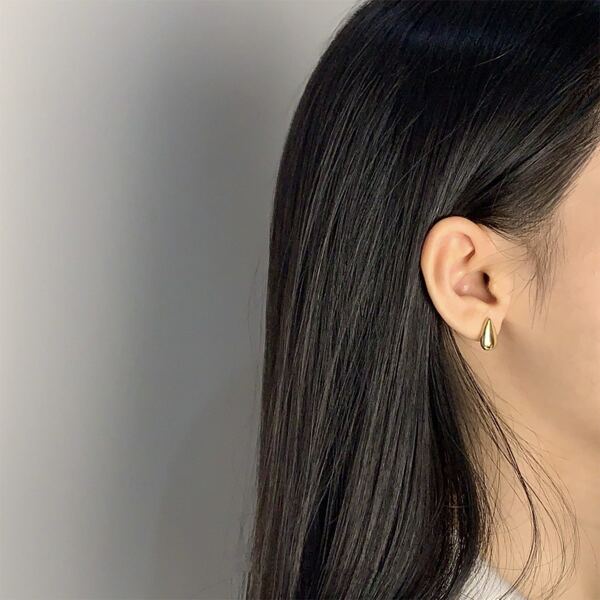 

Alloy Stud Earrings, Gold