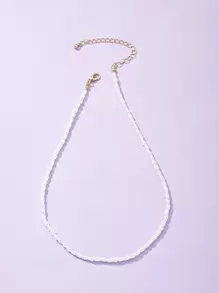 假珍珠串珠項鍊