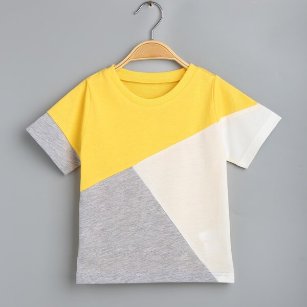 

Toddler Boys Cut And Sew Tee, Multicolor