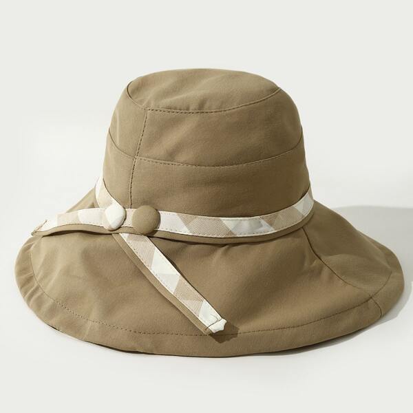 

Simple Bucket Hat, Khaki