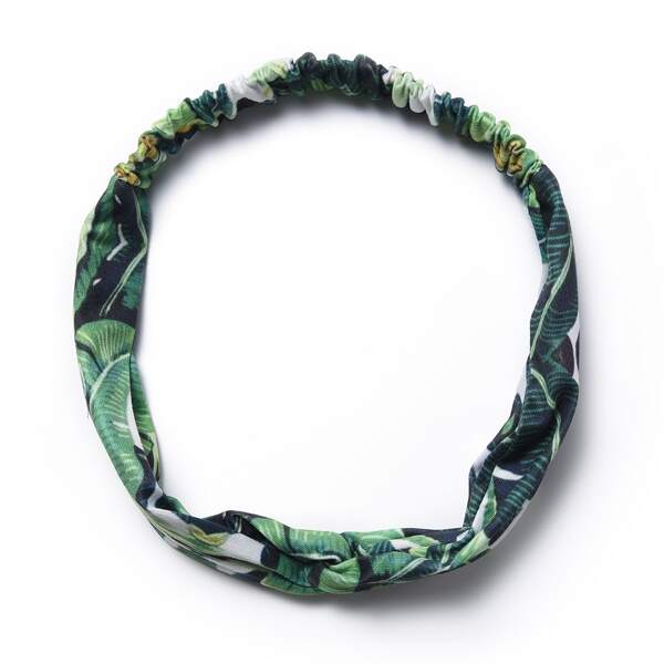 

Graphic Hair Band, Green