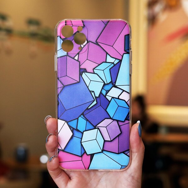 

Colorful Cube Phone Case, Multicolor