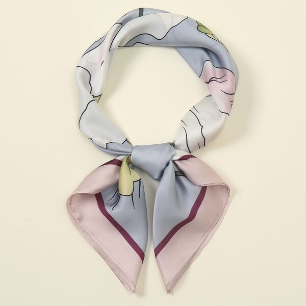 

Flower Print Bandana, Multicolor