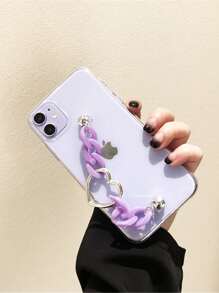 Fundas Funda de celular con tira de mano - Morado - Ver 5