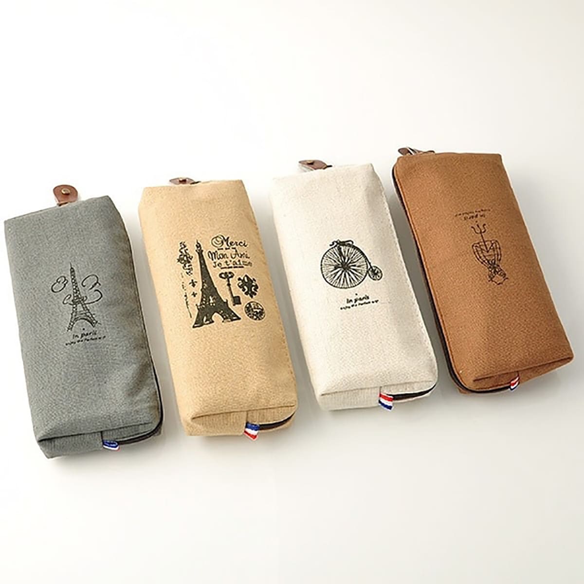 

1pc Graphic Print Random Pencil Bag, Multicolor