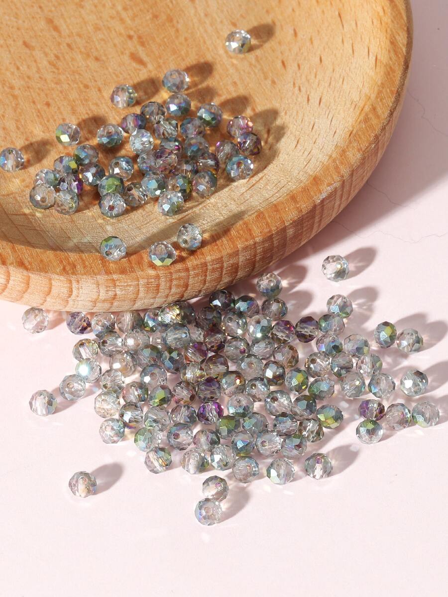 Beaded DIY Jewelry Accessory Set - Lime Green - View 1