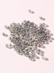 Beaded DIY Jewelry Accessory Set - Lime Green - View 4