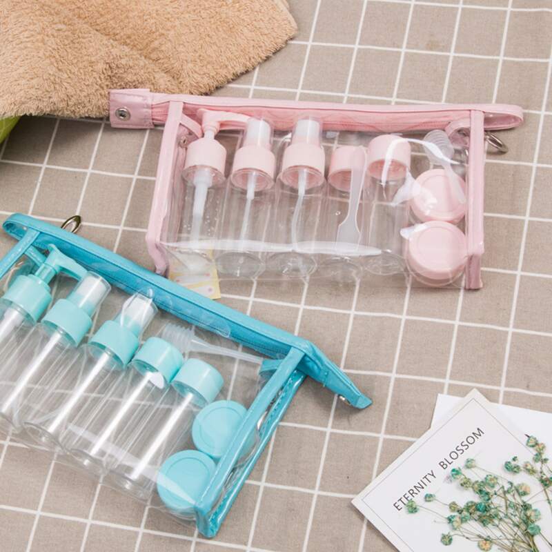 

7pcs Random Travel Storage Bottle, Multicolor