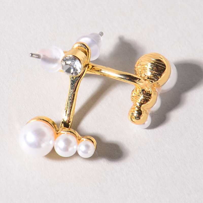

Faux Pearl Drop Earrings, Multicolor