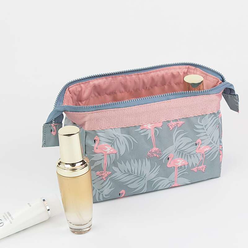 

1pc Flamingo Storage Bag, Multicolor