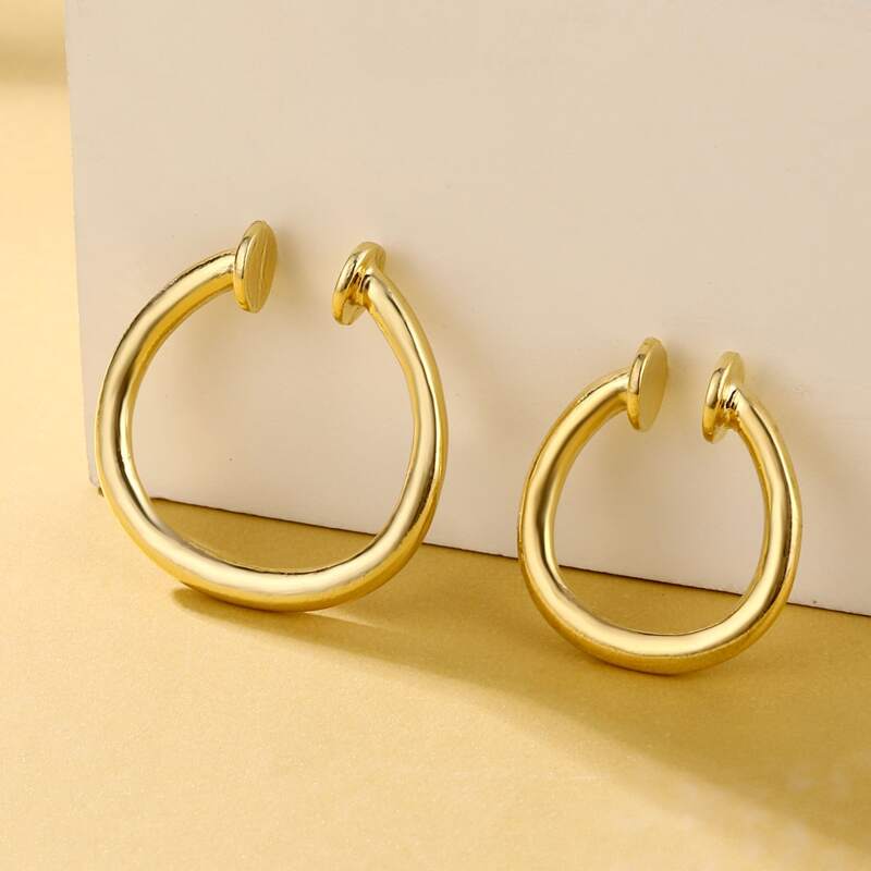 

2pcs Minimalist Ear Cuff, Gold
