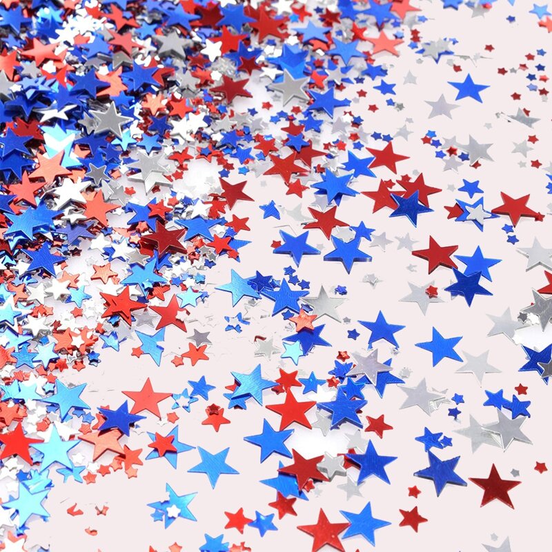 

1000pcs Star Party Confetti, Multicolor