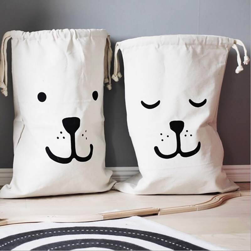 

1pc Random Cartoon Drawstring Storage Bag, Multicolor