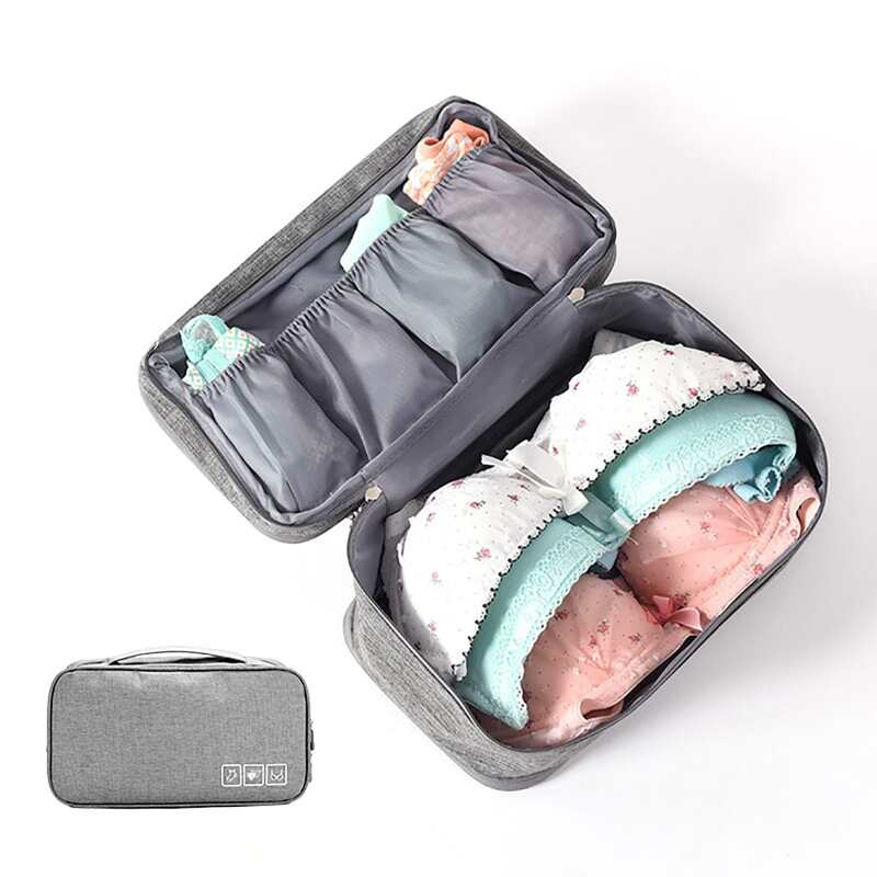 

1pc Random Travel Underwear Storage Bag, Multicolor
