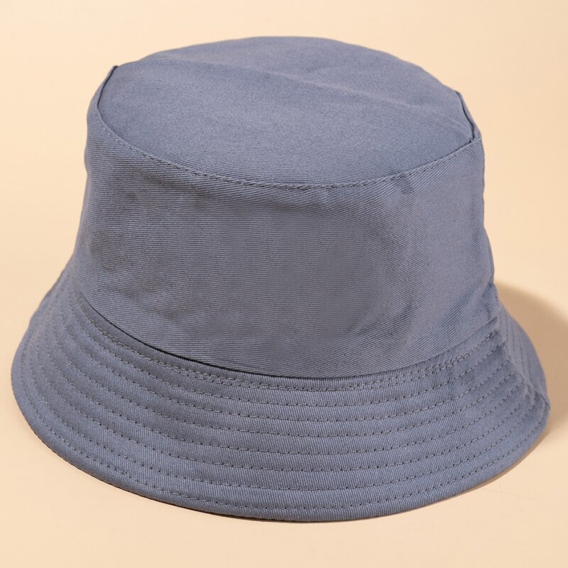 

Solid Reversible Bucket Hat, Navy blue