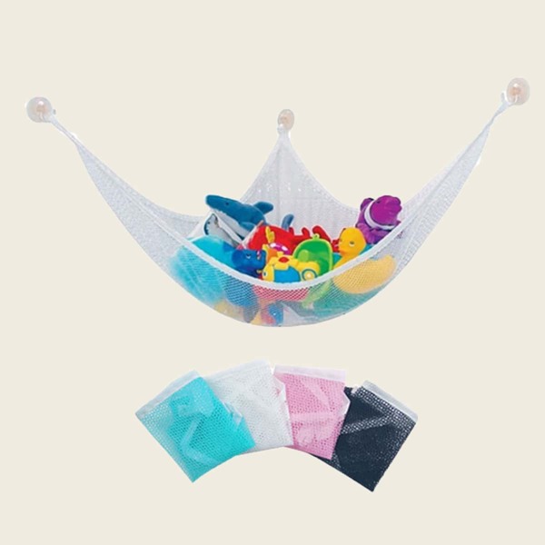 

1pc Random Toy Storage Mesh Hammock, Multicolor