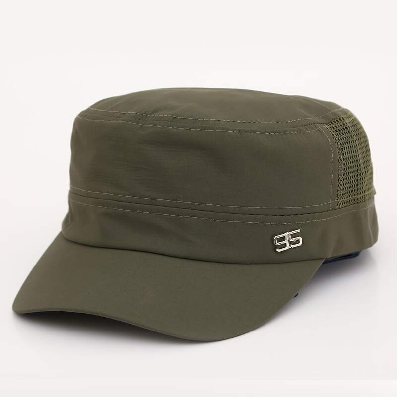 

Guys Contrast Mesh Baseball Cap, Army green