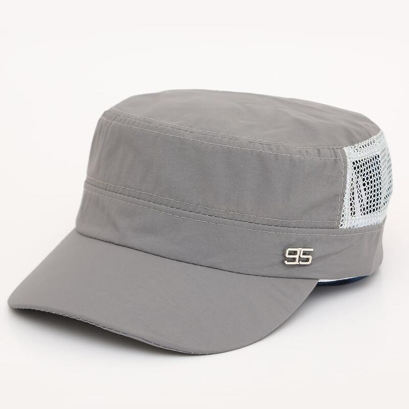 

Guys Contrast Mesh Baseball Cap, Light grey