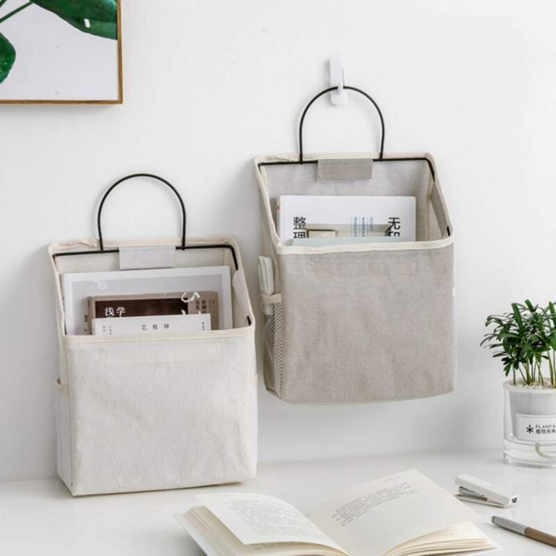 

1pc Random Solid Hanging Storage Bag, Multicolor