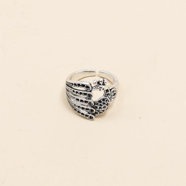 

Men Cuff Ring, Silver