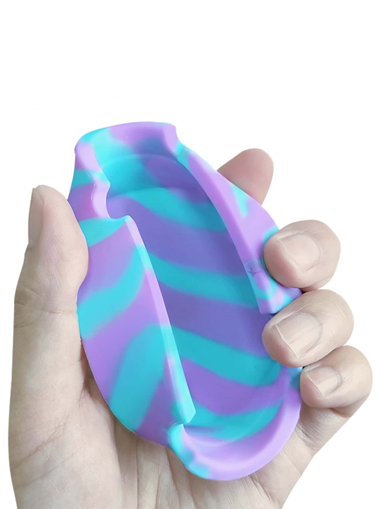 1入組隨機矽膠煙灰缸 - 彩色 - 查看 4