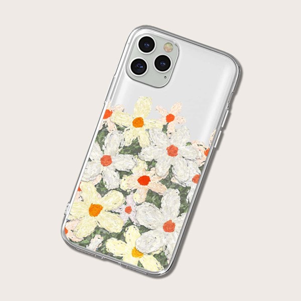 

Flower Print Phone Case, Multicolor