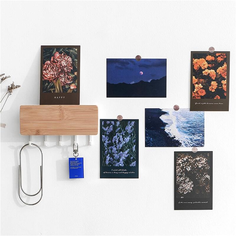

30sheets Landscape Print Memo Pad, Multicolor