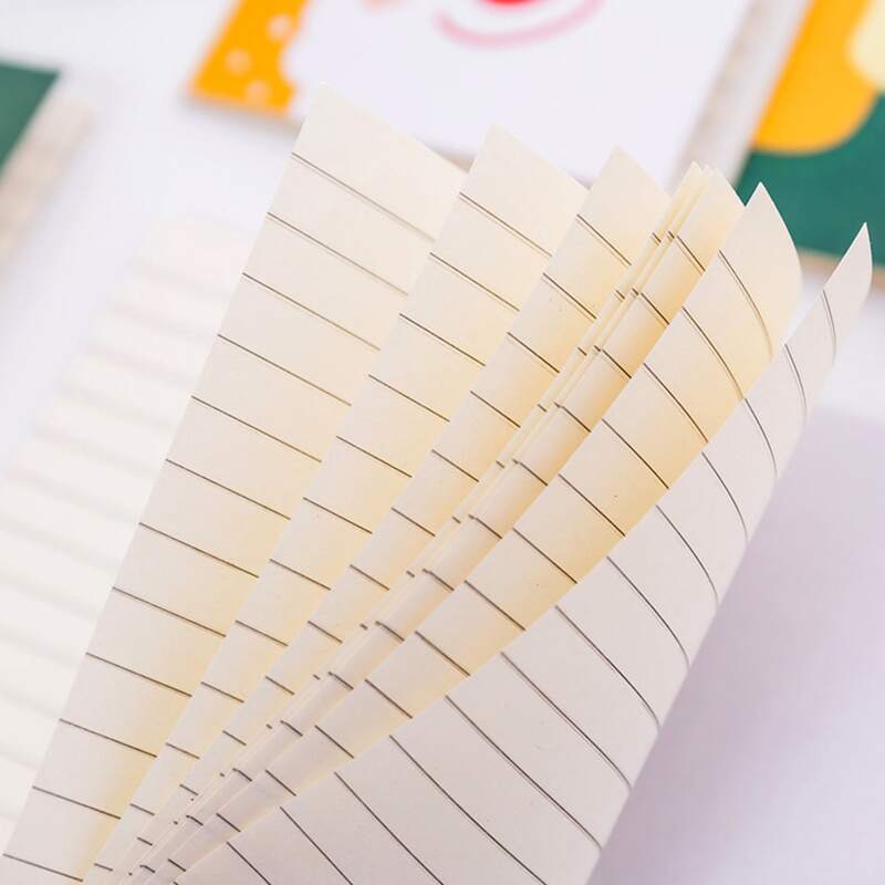 

4pcs Cactus Graphic Notebook, Multicolor