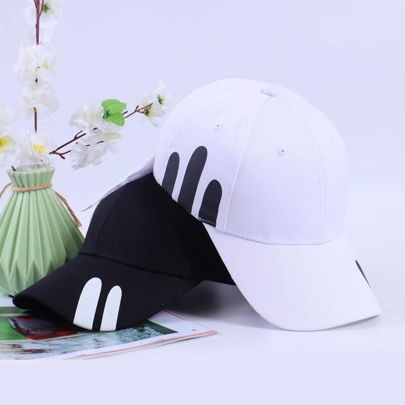 

2pcs Guys Graphic Baseball Cap, Multicolor