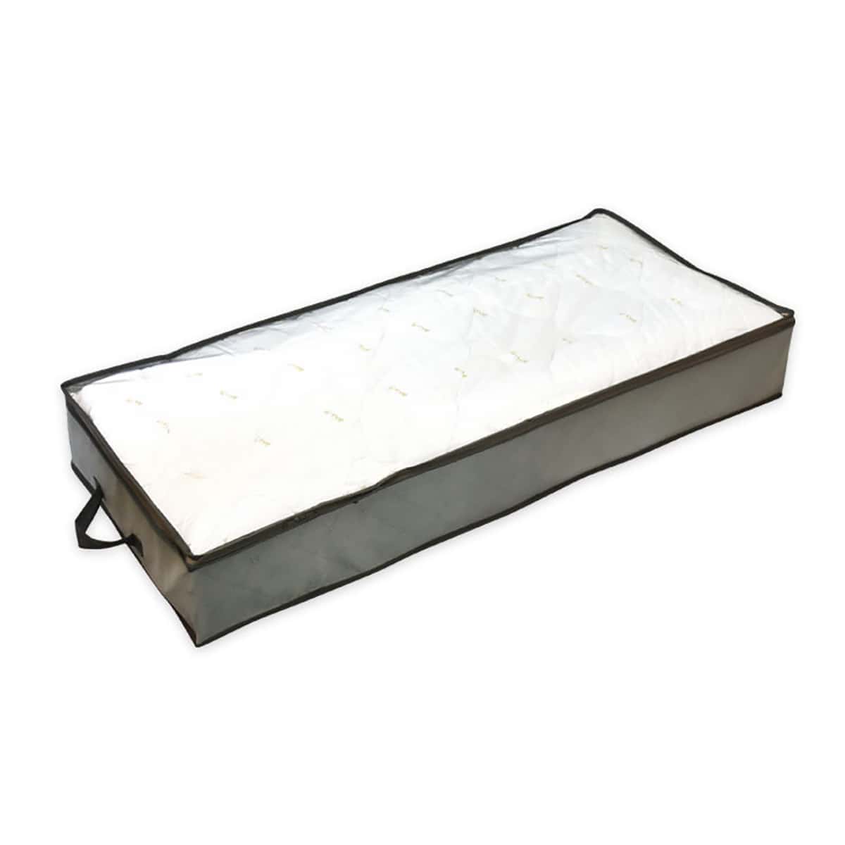 

1pc Random Quilt Storage Bag, Light grey