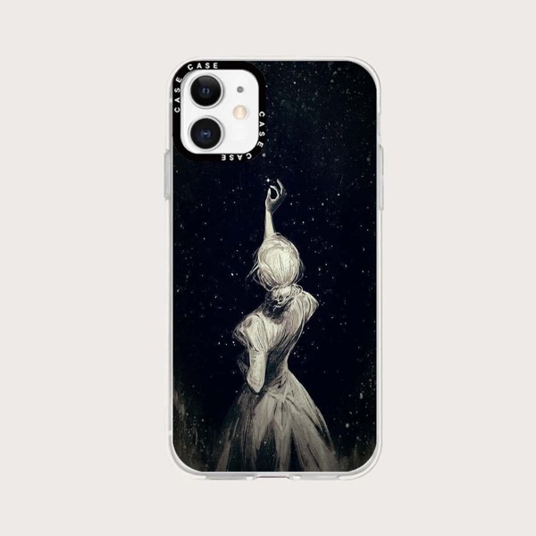 

Figure Print Phone Case, Multicolor