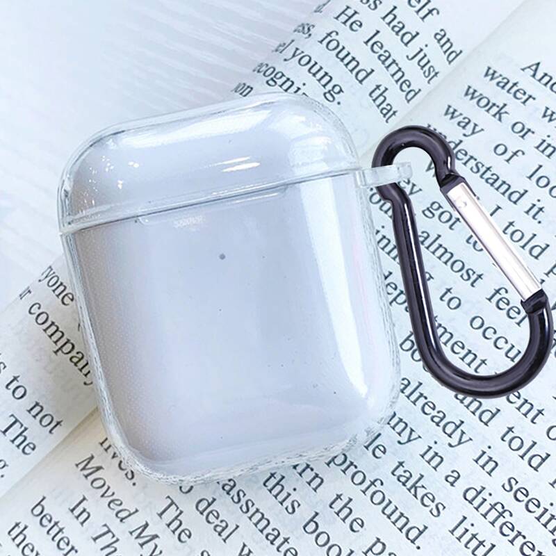 

Solid Clear Airpods Case