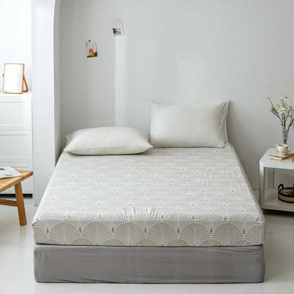 

Graphic Print Fitted Sheet, Multicolor