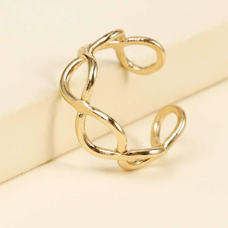 

Solid Cuff Ring, Gold