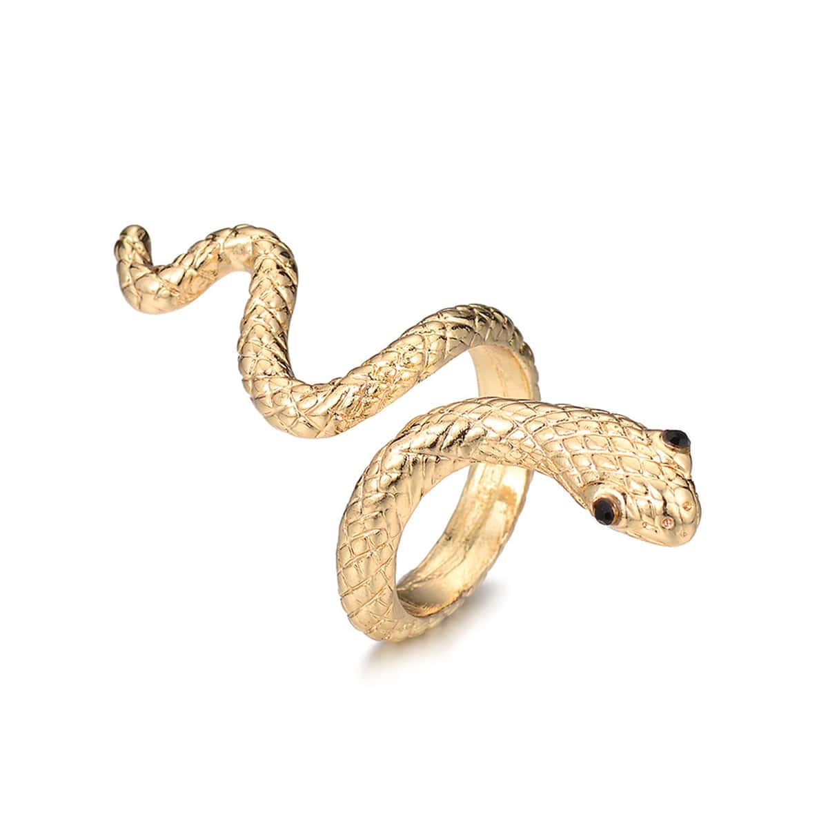 

Snake Design Ring, Gold
