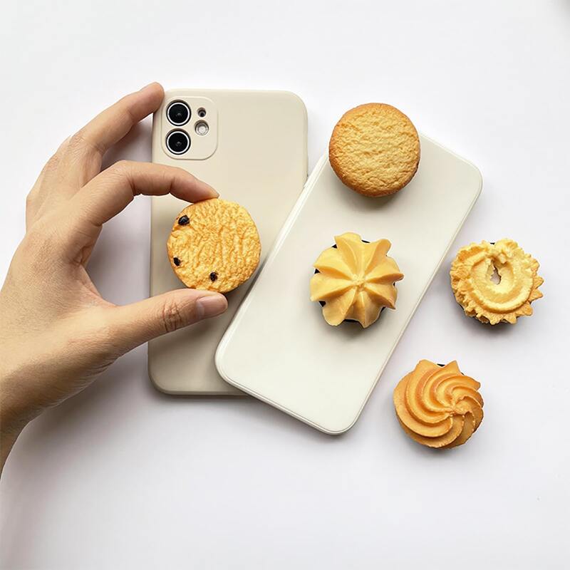 

1pc Random Cookie Phone Holder, Multicolor
