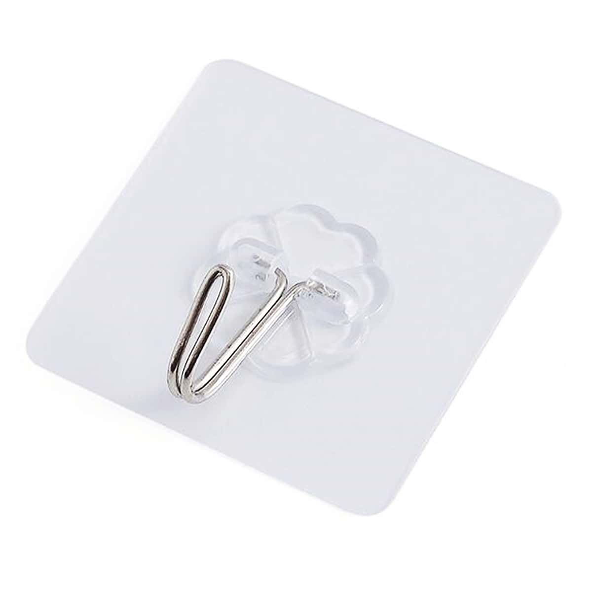 

1pc Simple Wall Hook, Clear