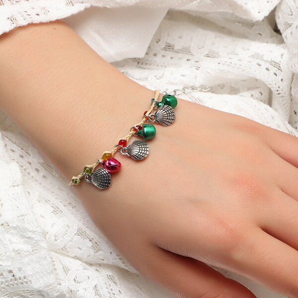 

Bell Charm Bracelet, Multicolor