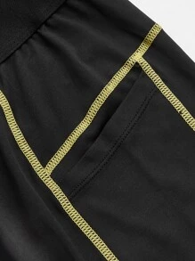 Pantalones & leggings deportivos para hombre Deportivo - Negro - Ver 4