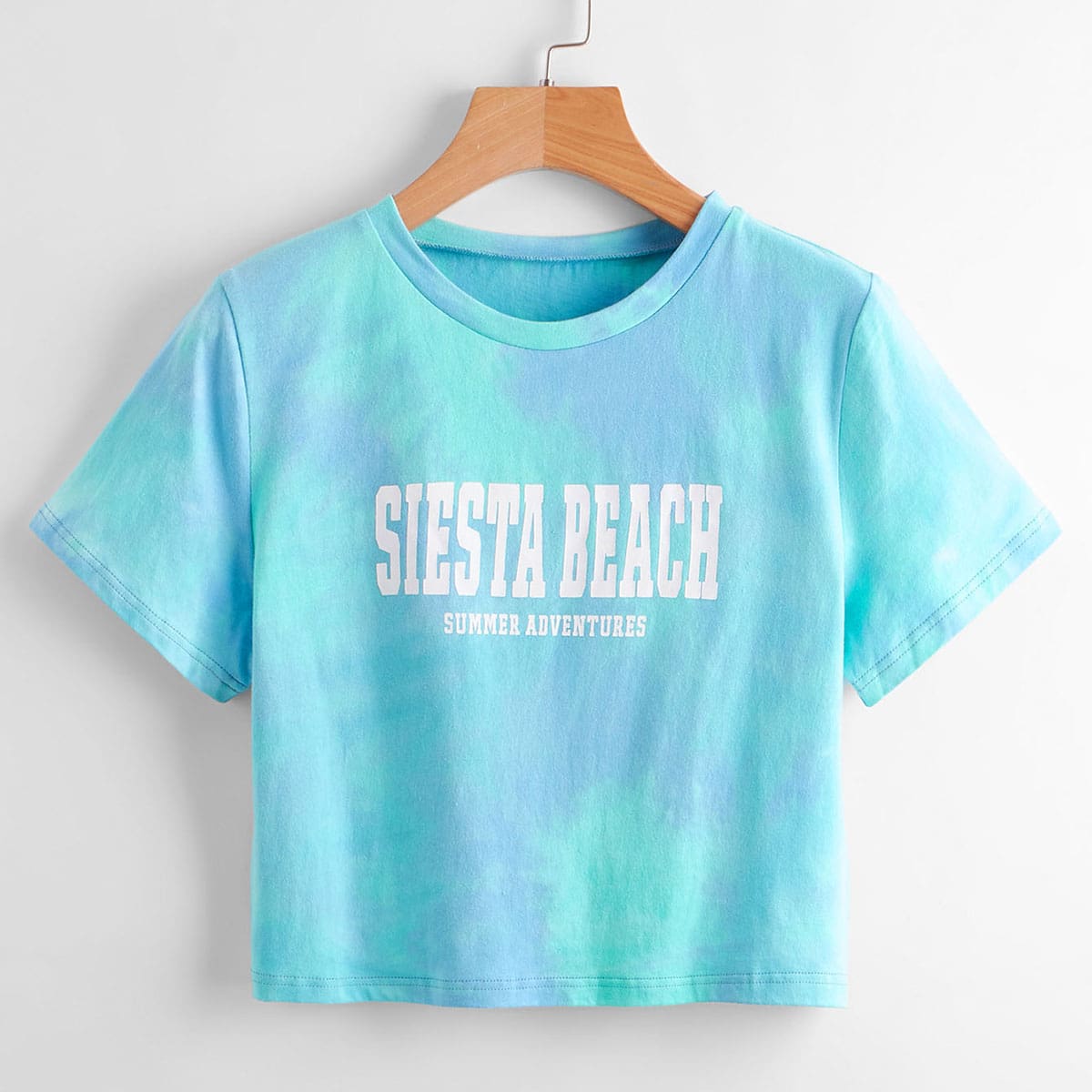 

Letter Tie Dye Tee, Multicolor