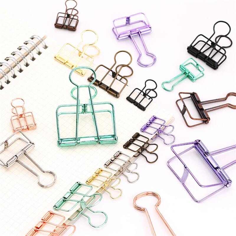 

1pc Random Solid Paper Clip, Multicolor