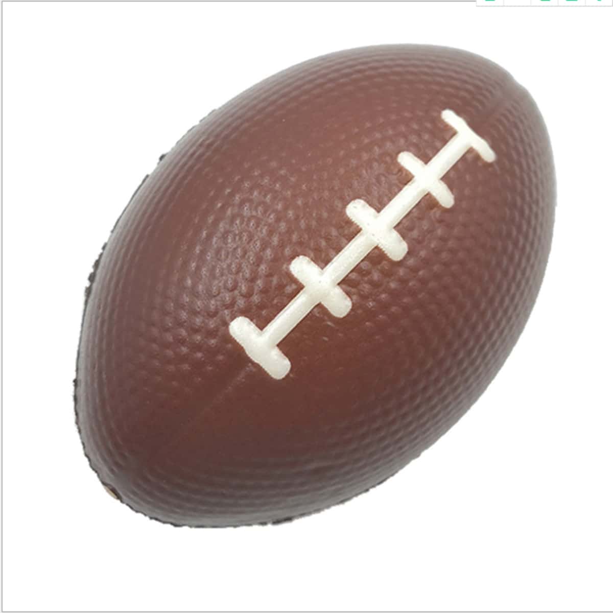 

1pc Football Squeeze Toy, Brown